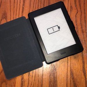 Amazon Kindle Paperwhite with Case
